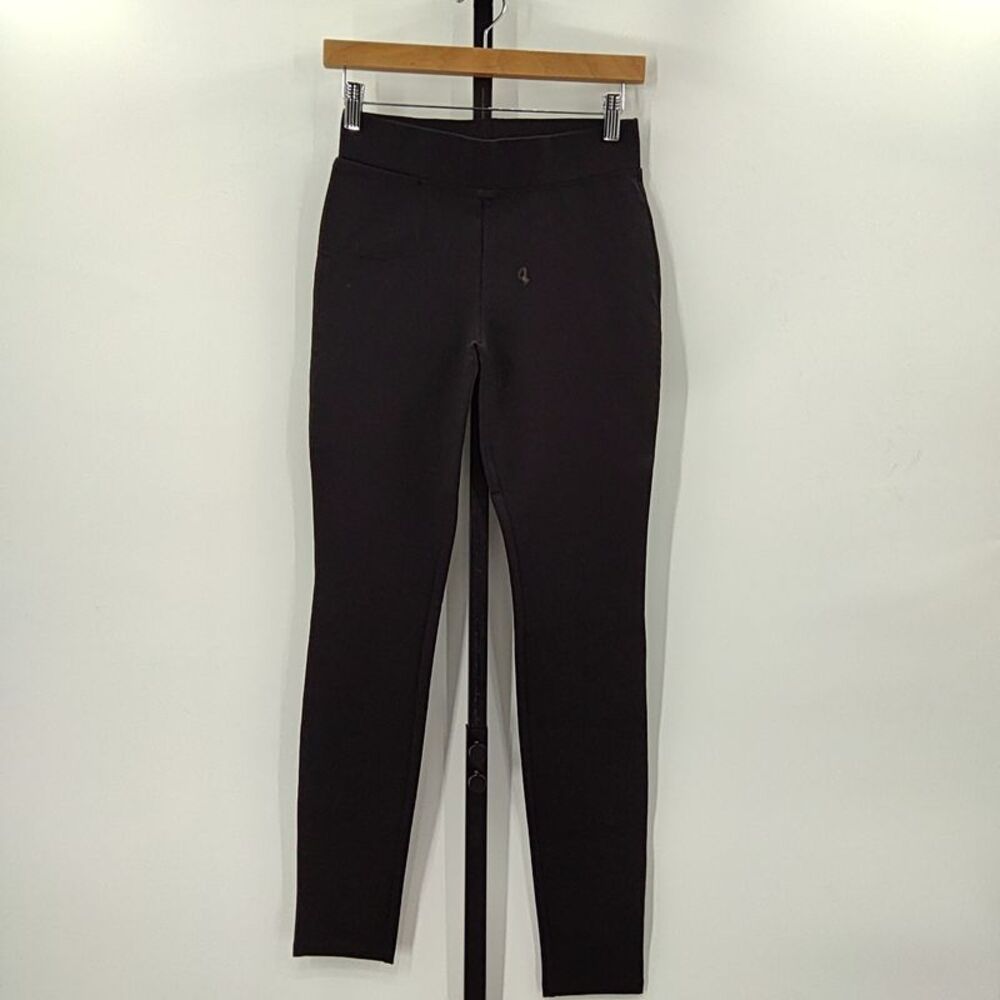 Quince Ultra-Stretch Ponte Skinny Pants Black S